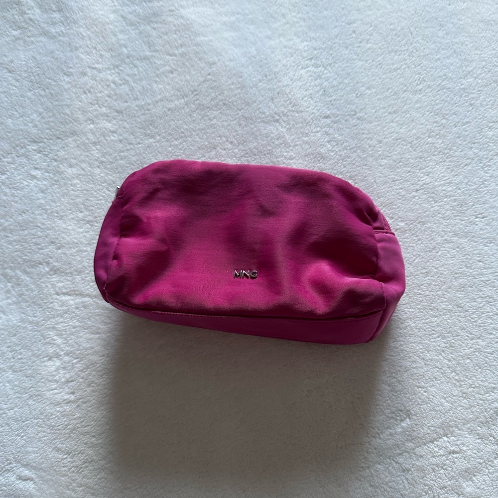 Mango Fuchsia Cosmetic Bag